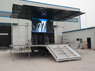 mobile stage truck rental