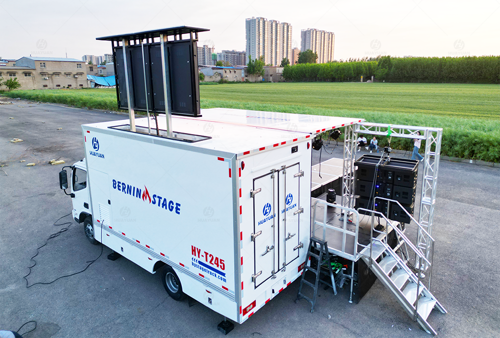 custom stage truck manufacturer