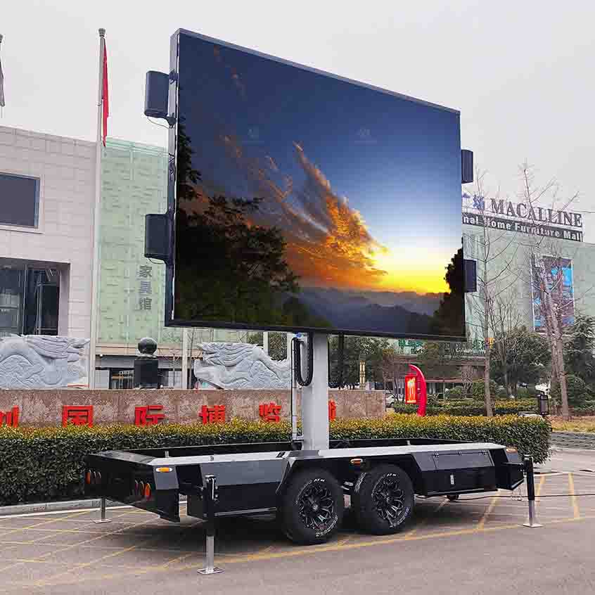 HY-LT10 LED BILLBOARD TRAILER