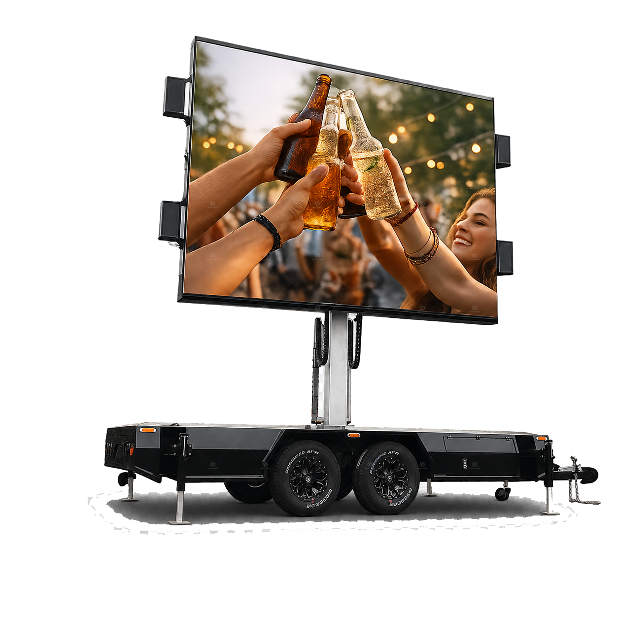 led display billboard  trailer