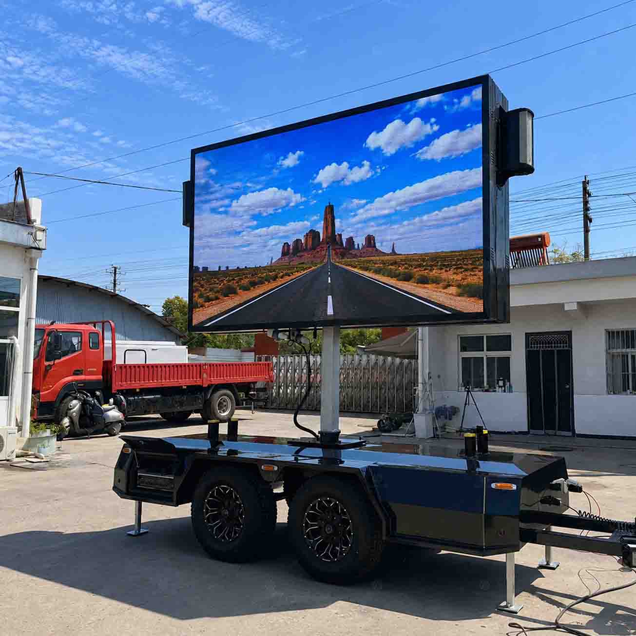 led display billboard  trailer