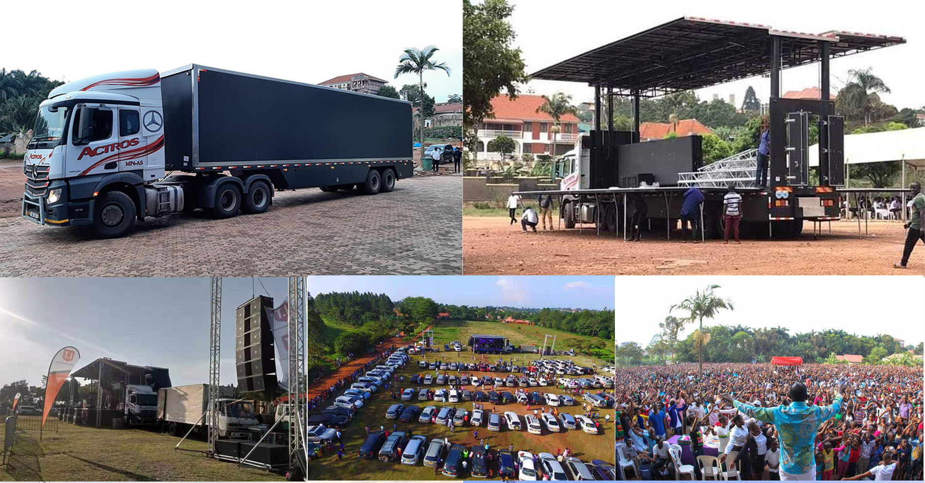 Gospel truck For Church Crusade 