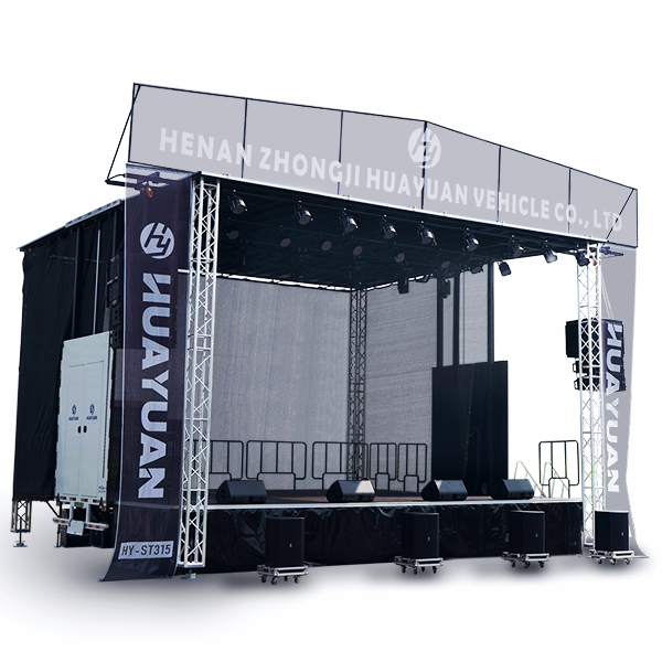 HY-ST315 MOBILE STAGE TRAILER