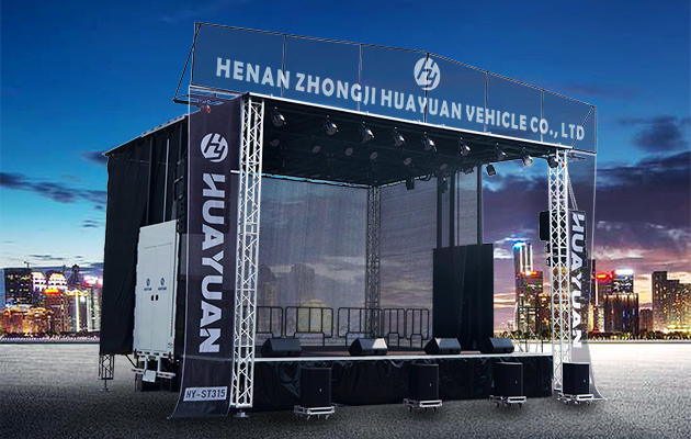 HY-ST315 MOBILE STAGE TRAILER