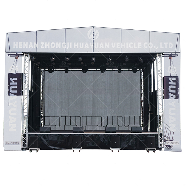 HY-ST315 MOBILE STAGE TRAILER