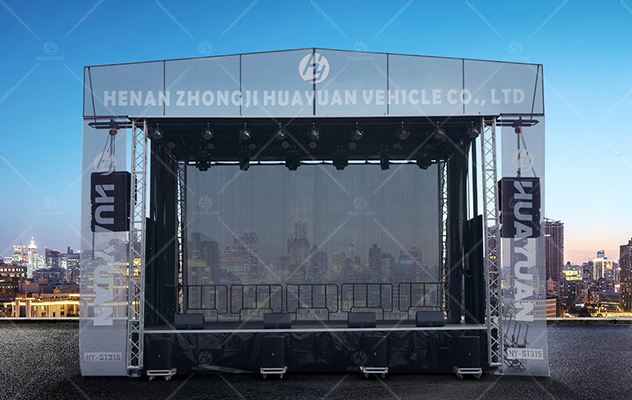 HY-ST315 MOBILE STAGE TRAILER