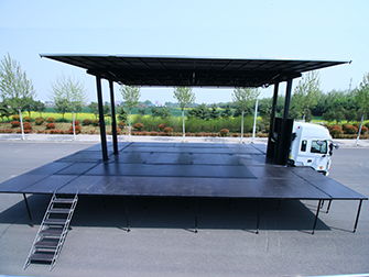 mobile stage truck rental