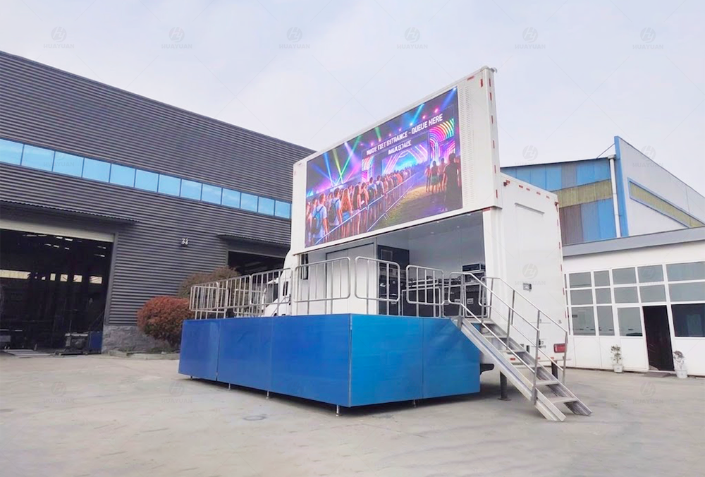 LR255 LED roadshow truck