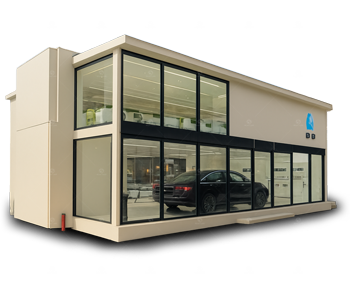 LR455 Container Roadshow Vehicle