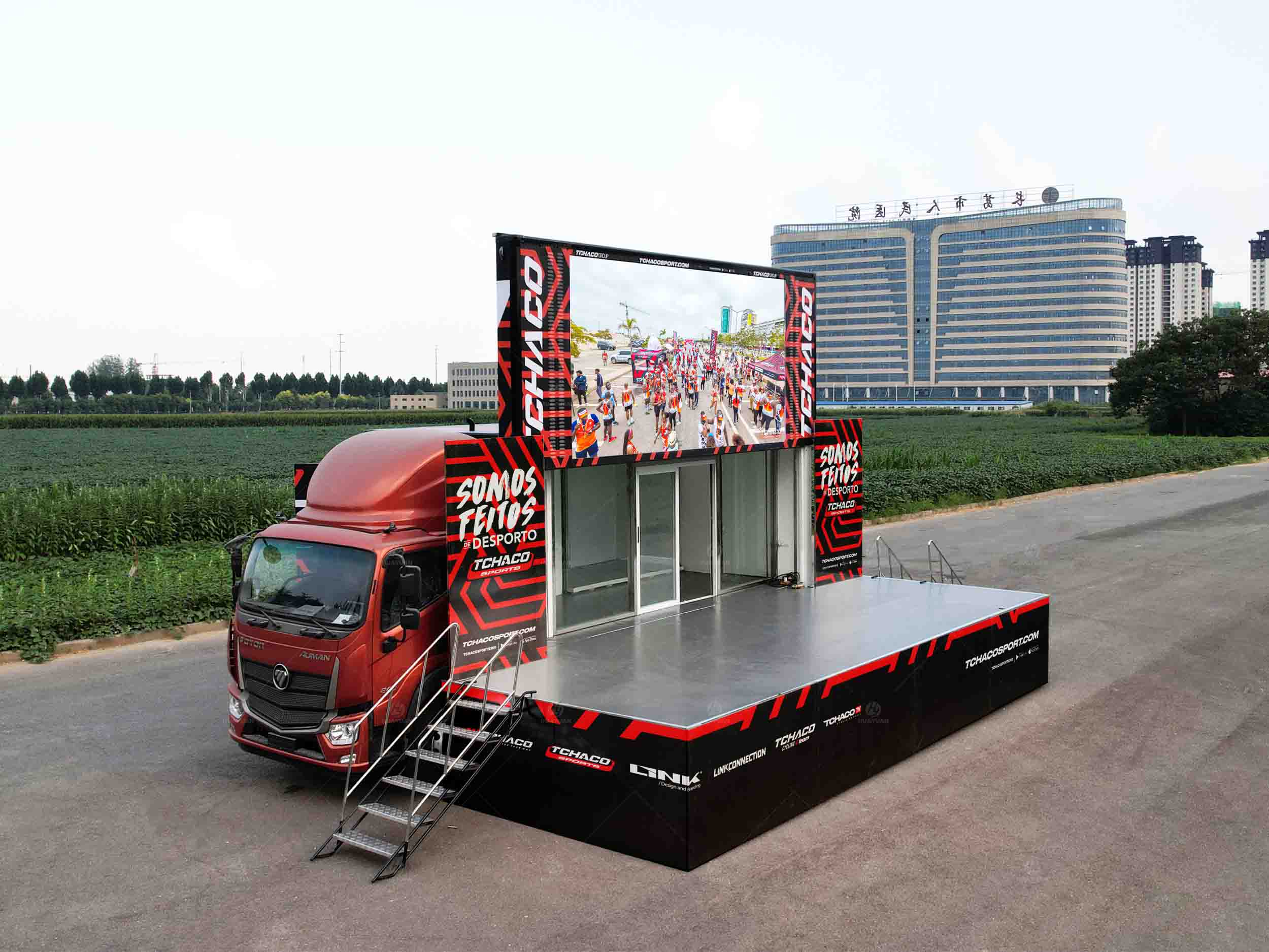 HY-LR235 LED roadshow truck