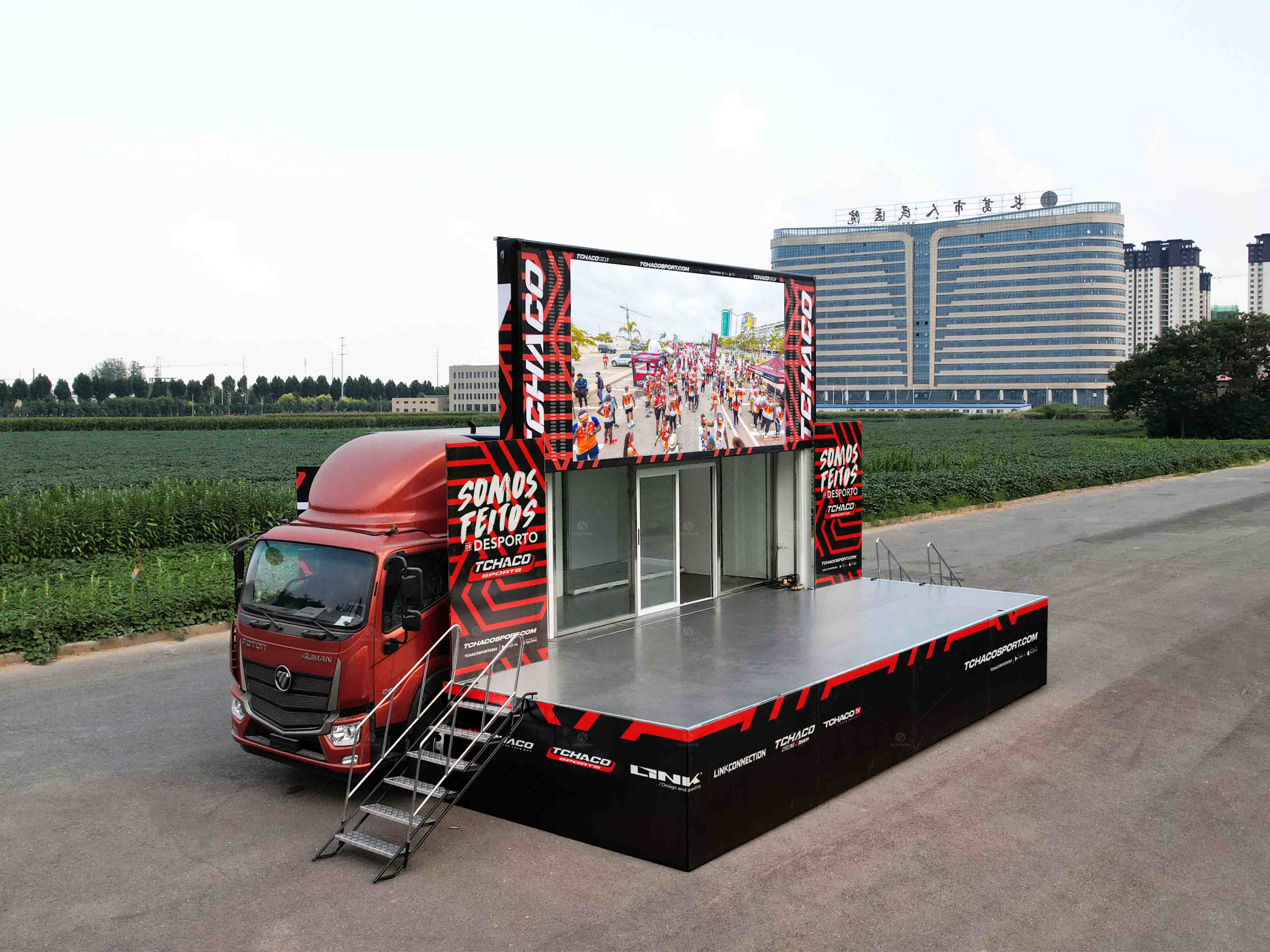 HY-LR235 LED roadshow truck