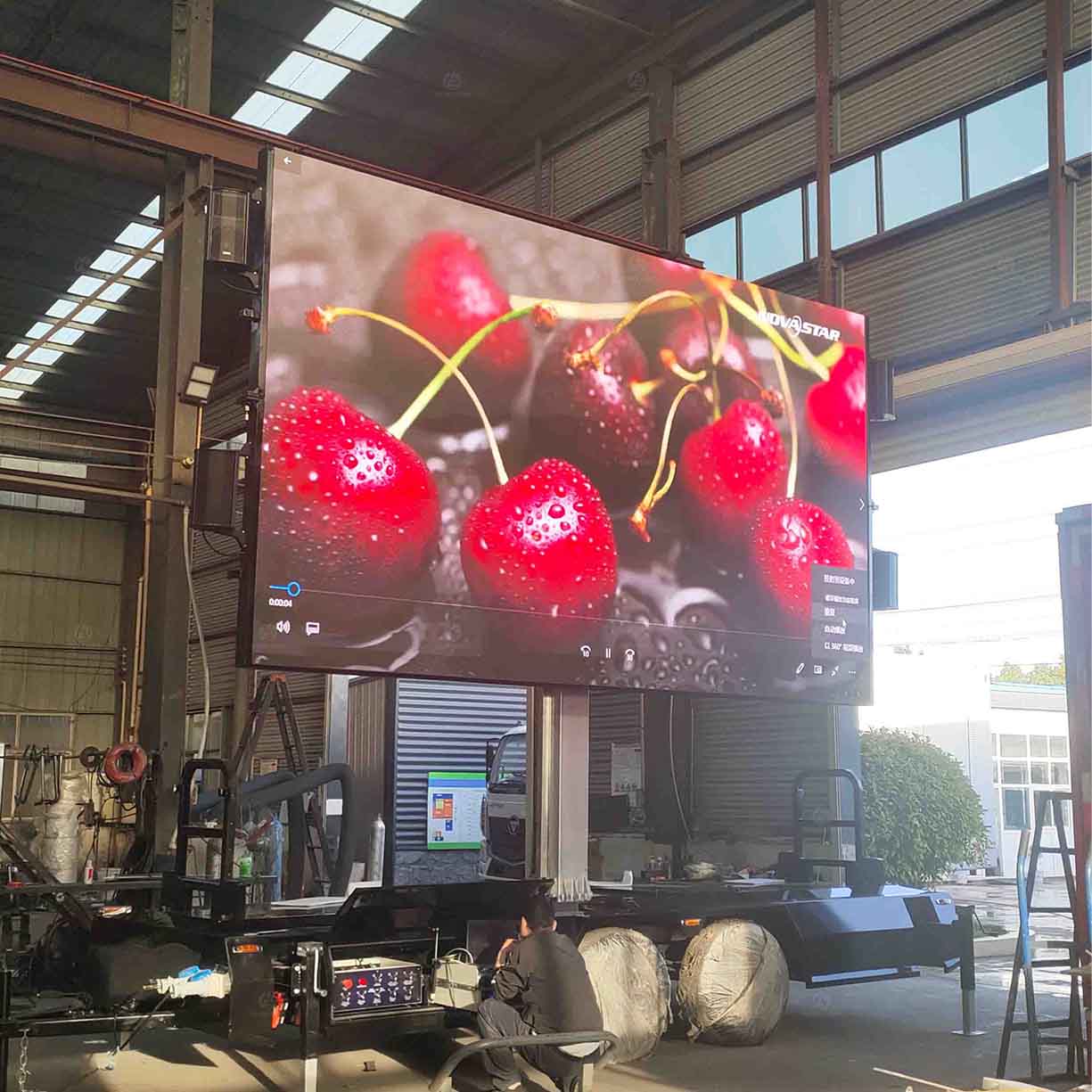 led display billboard  trailer