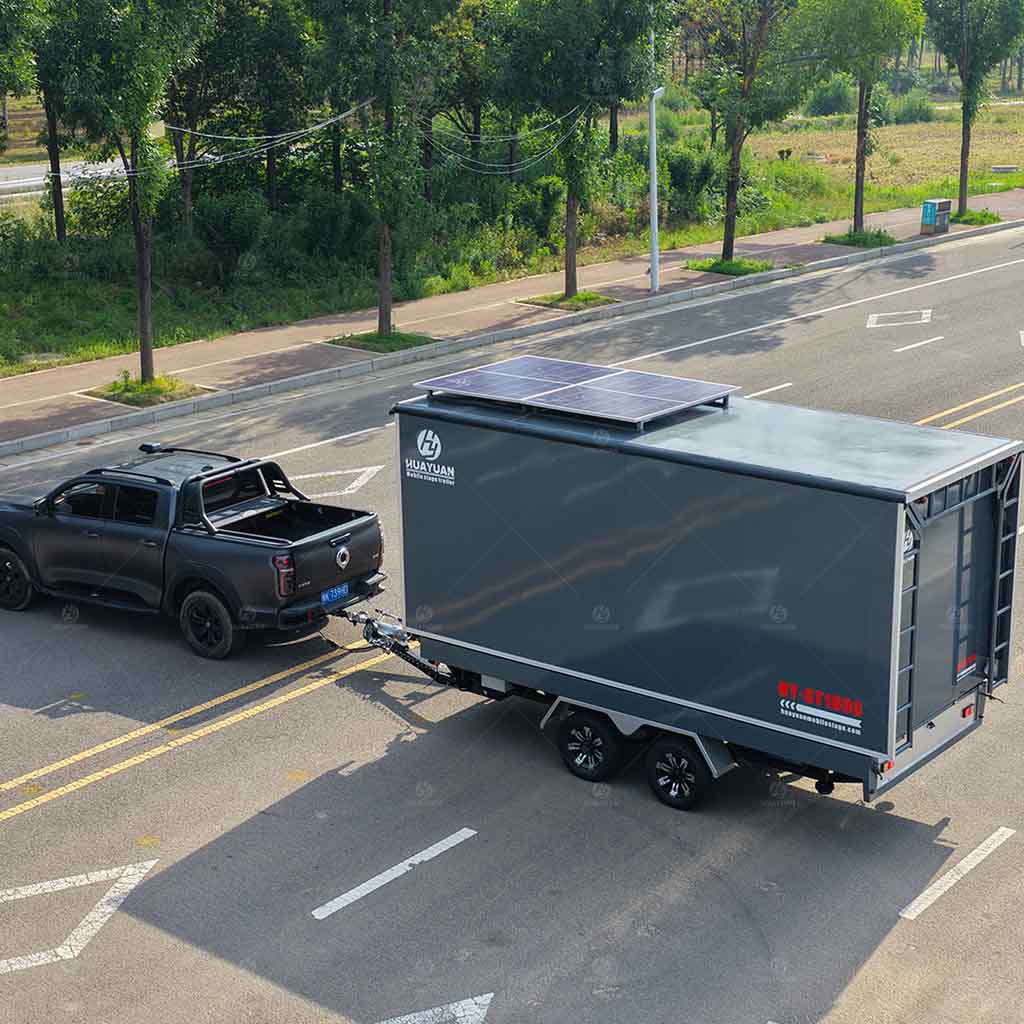 mobile stage trailer