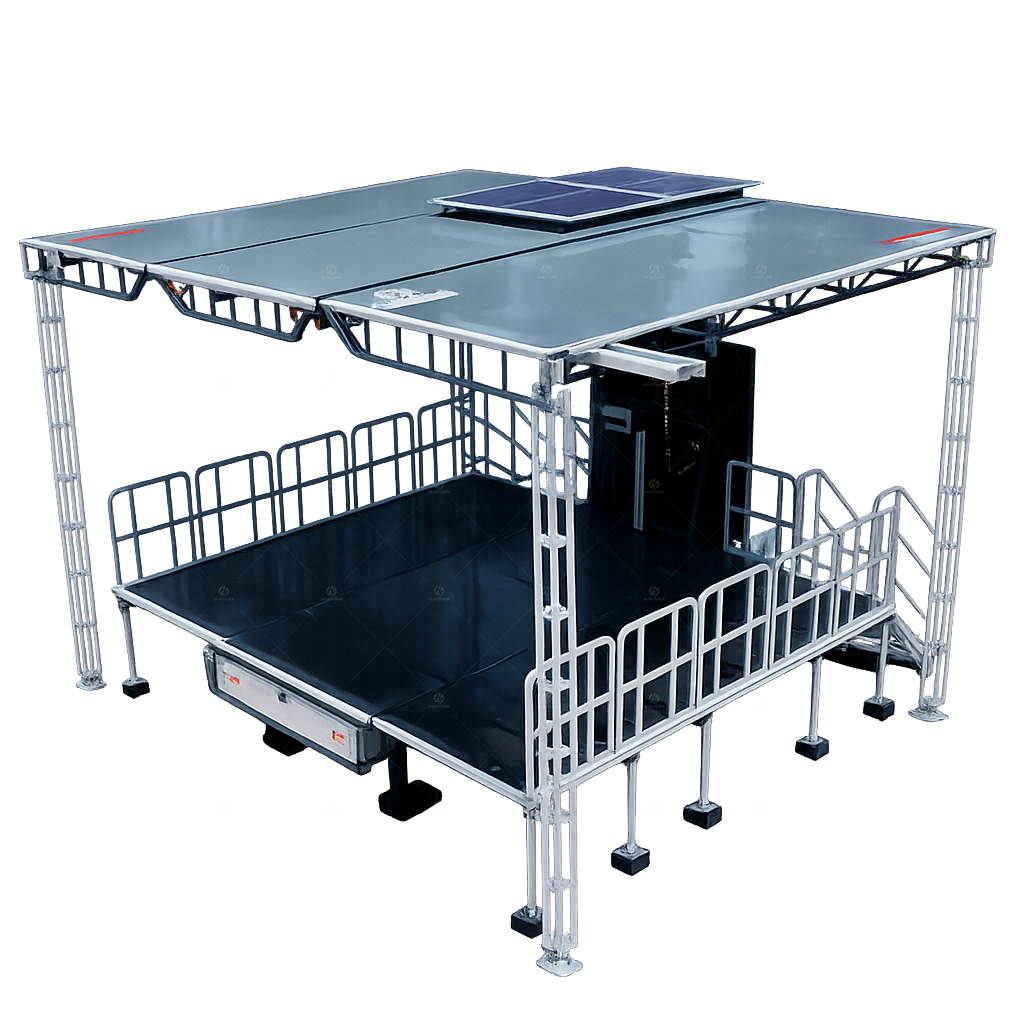 mobile stage trailer