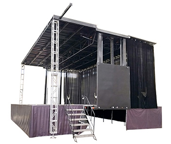 MOBILE STAGE SEMI TRAILER 