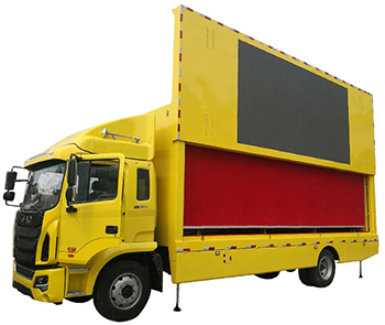 Led screen truck