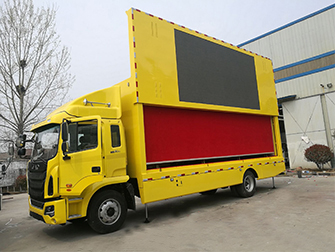 Led screen truck