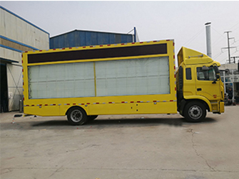 Led screen truck