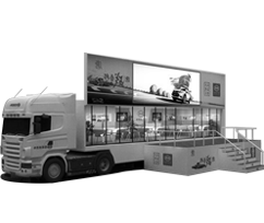 road show truck trailer