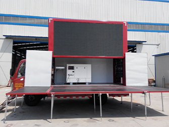 Led screen truck