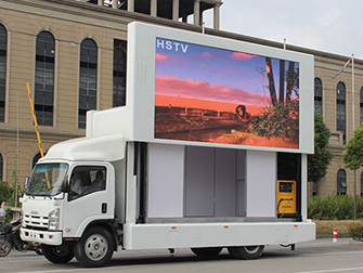 Led display truck