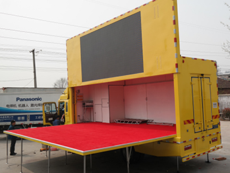 Led screen truck