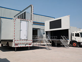 LED roadshow truck trailer