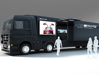 road show truck trailer