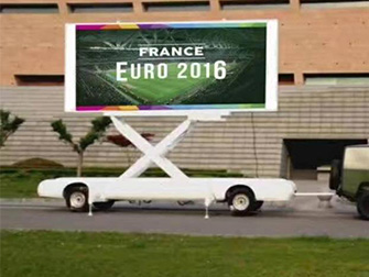 led display billboard  trailer