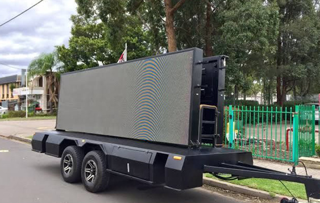 HY-LT205 LED BILLBOARD TRAILER