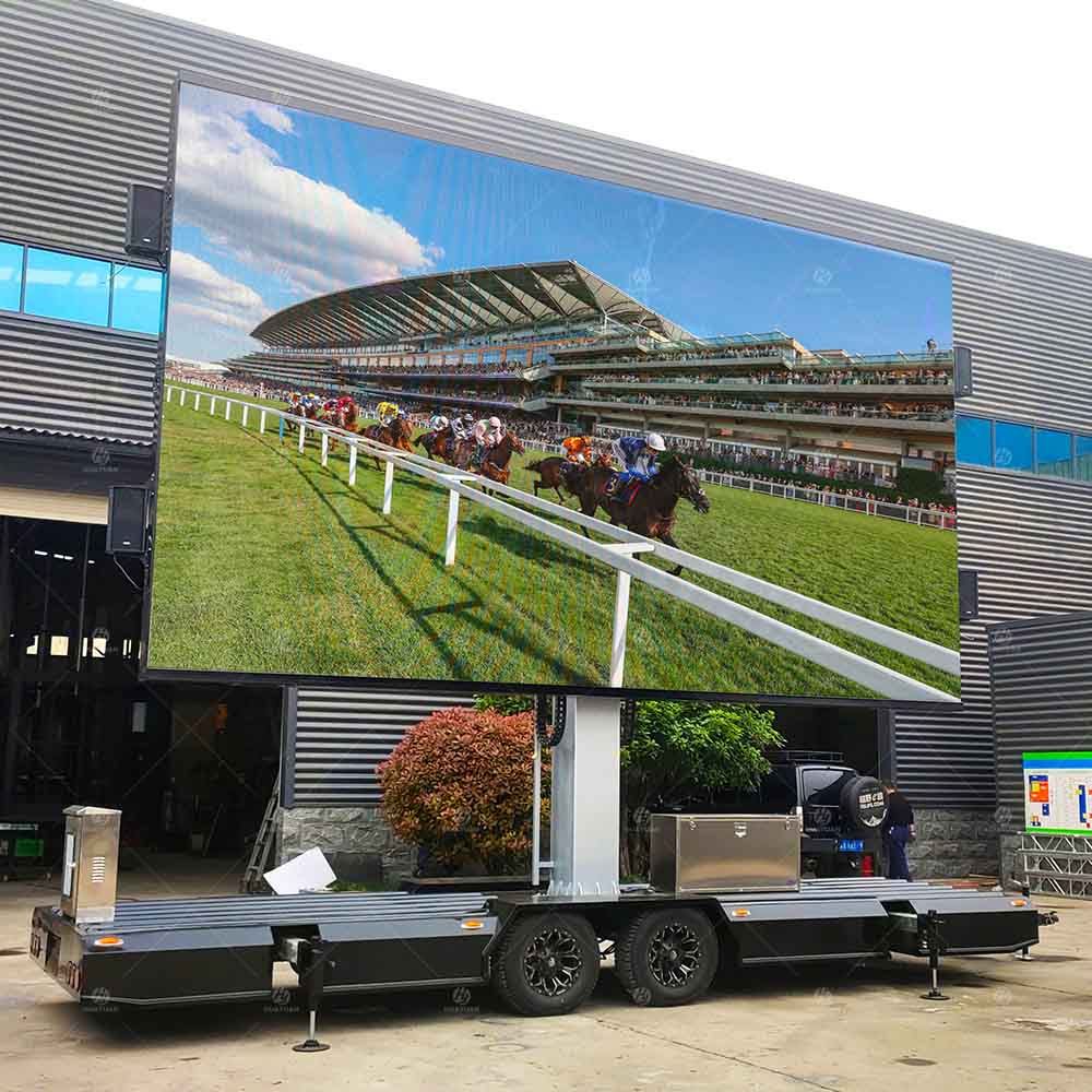 HY-LT28 LED ADVERTISING TRAILER