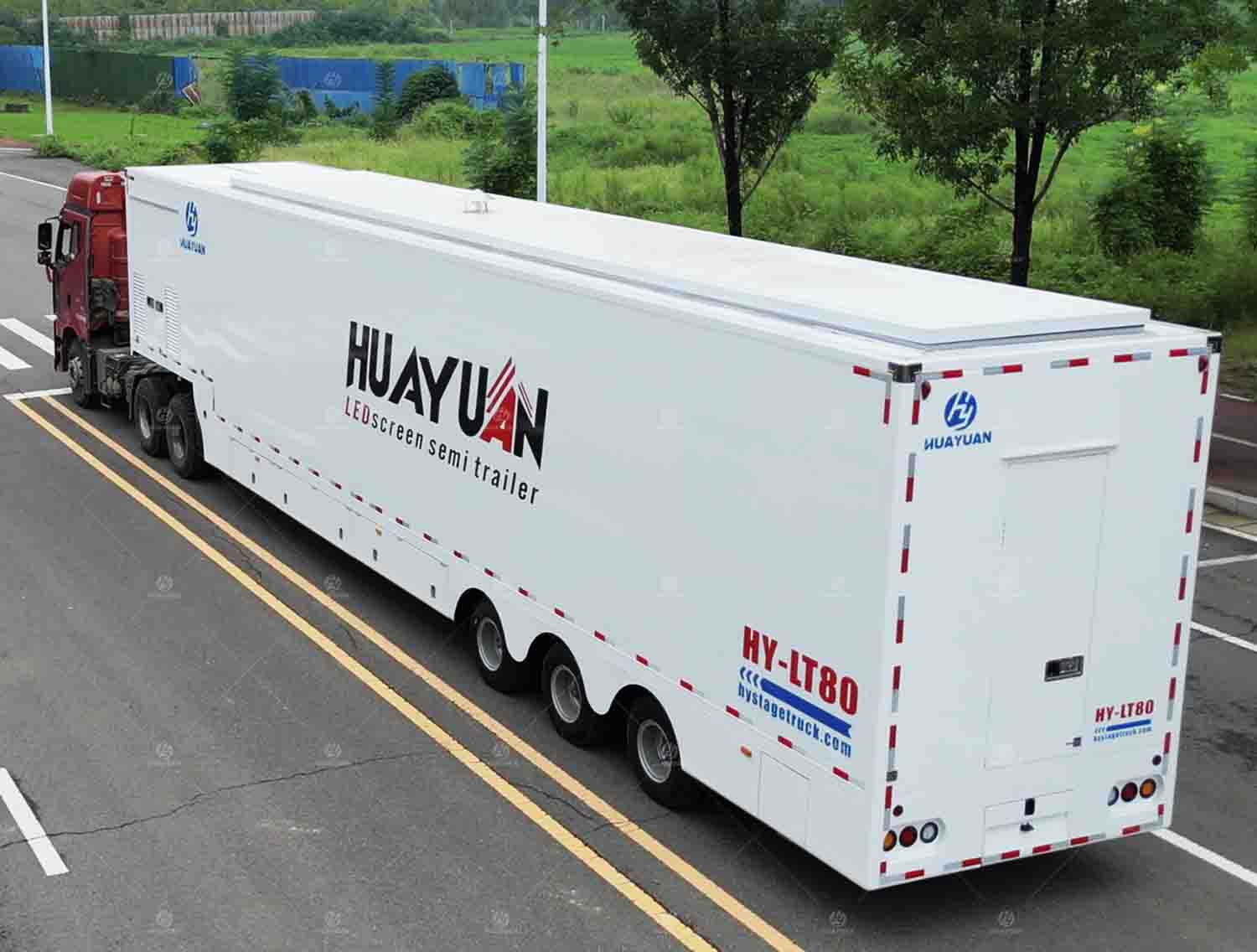 led display billboard  trailer
