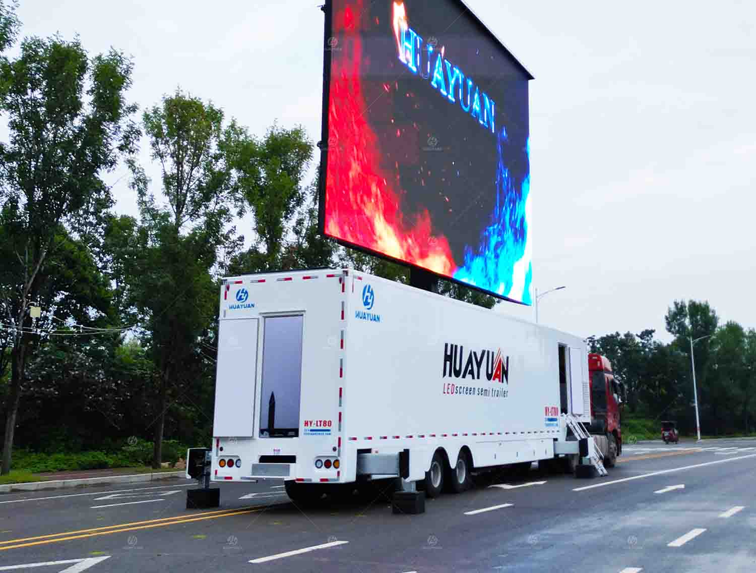 led display billboard  trailer