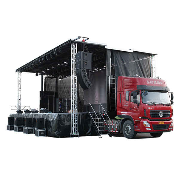 HY-S455 MOBILE STAGE SEMI TRAILER