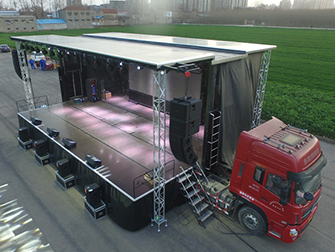 MOBILE STAGE SEMI TRAILER