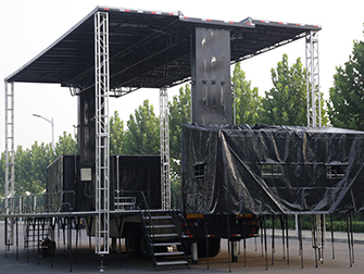 mobile stage truck rental