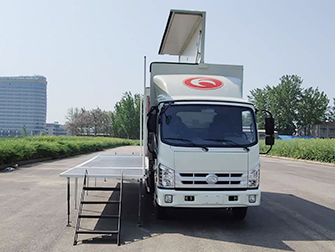 mobile stage truck price