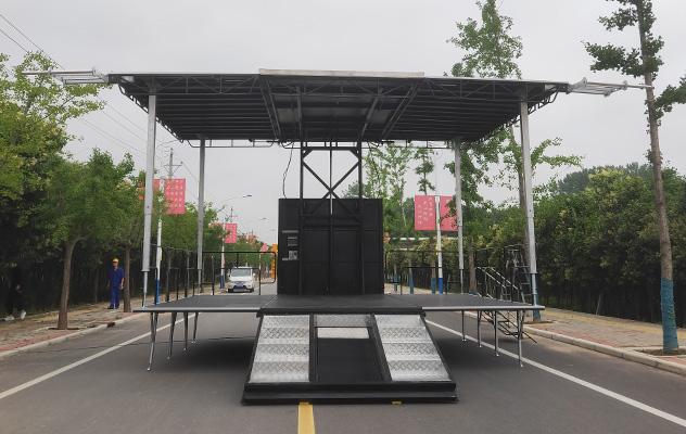 HY-ST180 MOBILE STAGE TRAILER