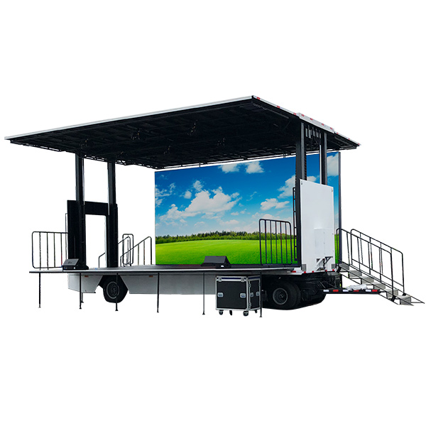 HY-ST345P MOBILE STAGE TRAILER