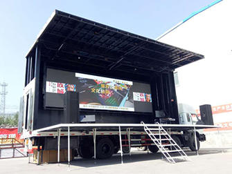 mobile stage truck rental