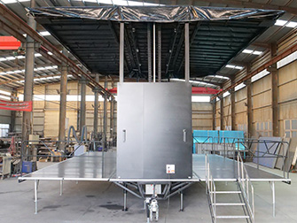 HY-ST345 MOBILE STAGE TRAILER